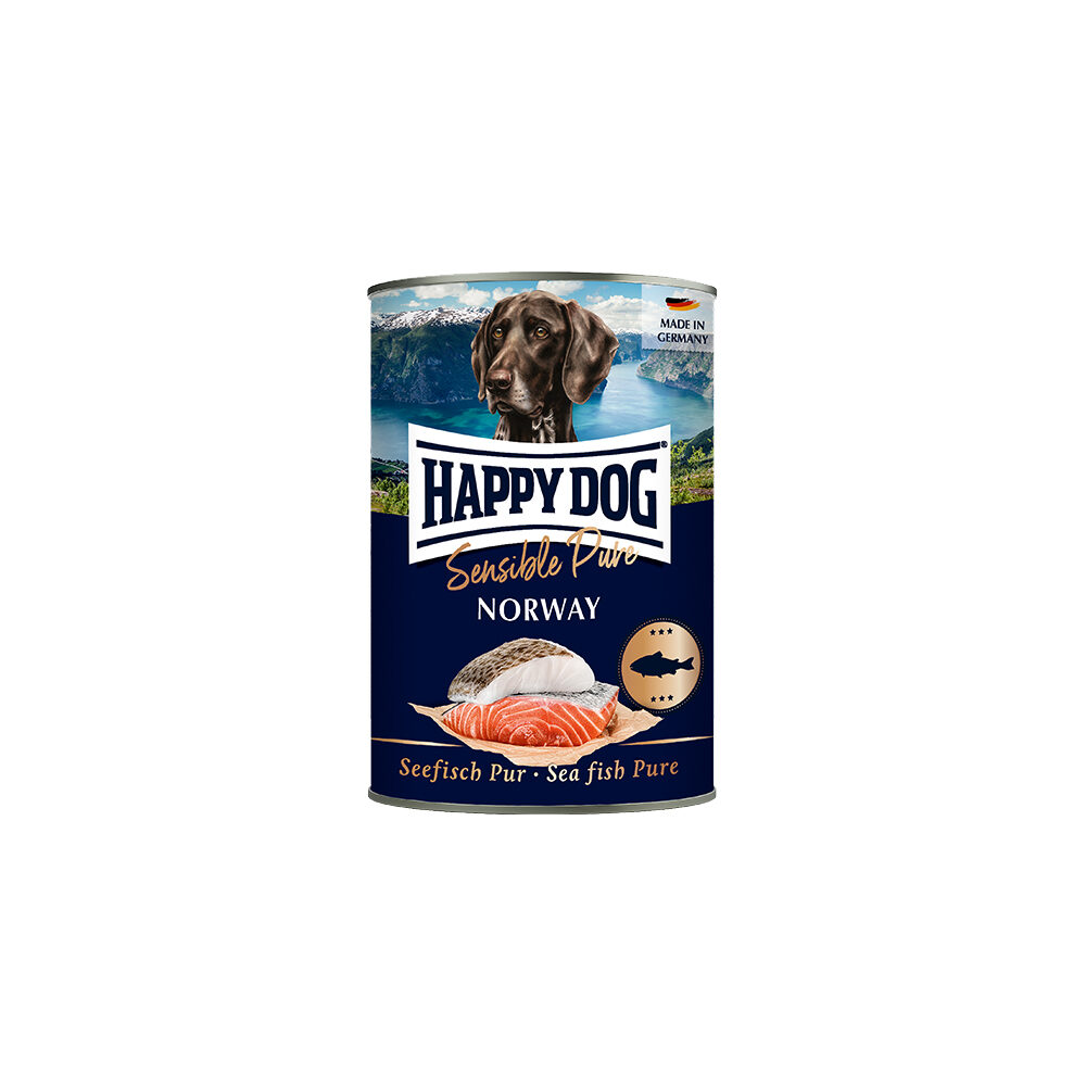Happy Dog Sensible Pure Norway - Fisch - 6 x 200 g von Happy Dog