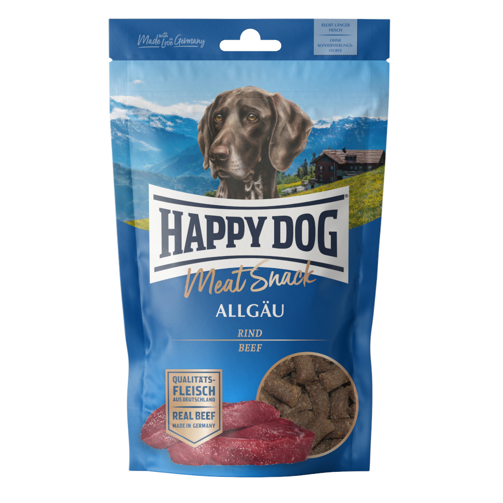 Happy Dog Meat Snack - Sparpaket: Allgäu 6 x 75 g von Happy Dog