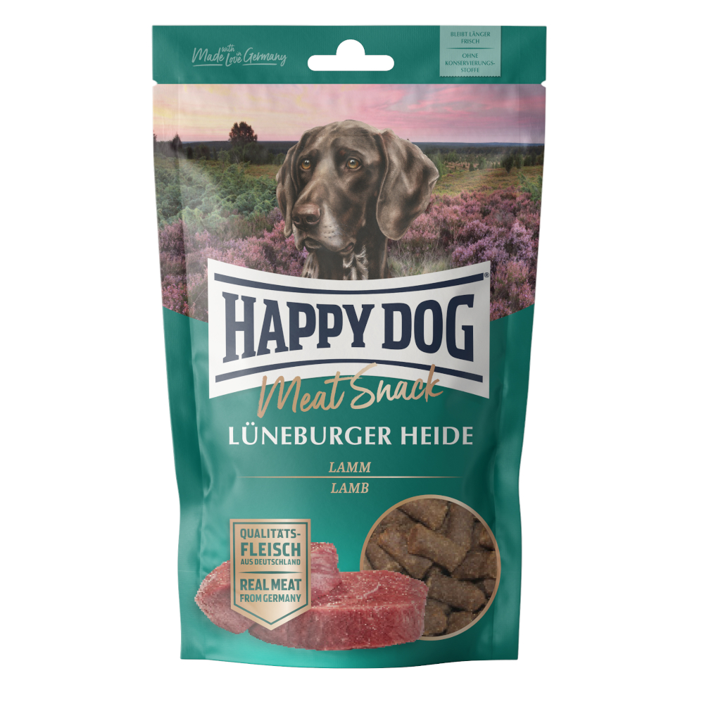 Happy Dog Meat Snack - Sparpaket: Lüneburger Heide 6 x 75 g von Happy Dog