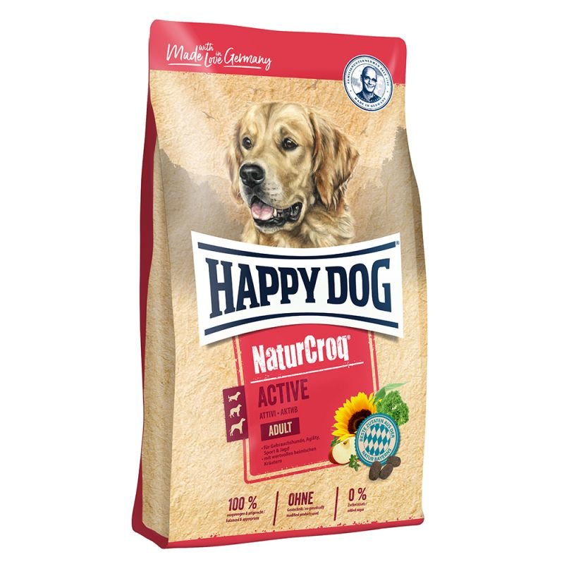 Happy Dog NaturCroq Active - Sparpaket 2 x 15 kg (2,86 € pro 1 kg) von Happy Dog