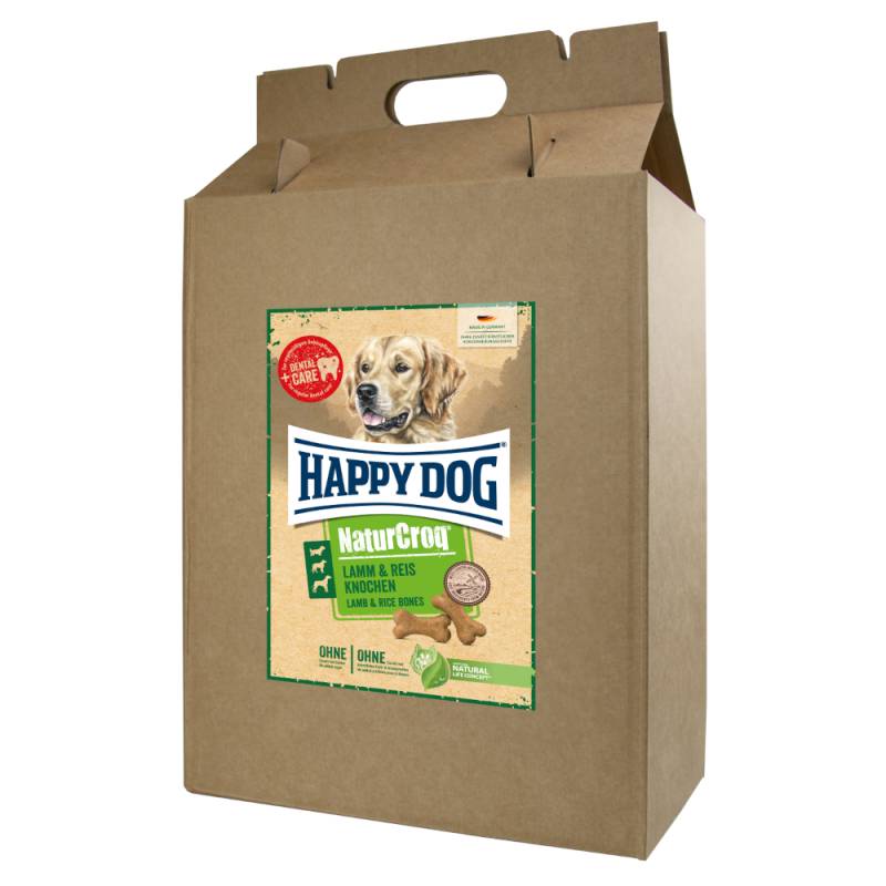 Happy Dog NaturCroq Knochen mit Lamm & Reis 5 kg von Happy Dog