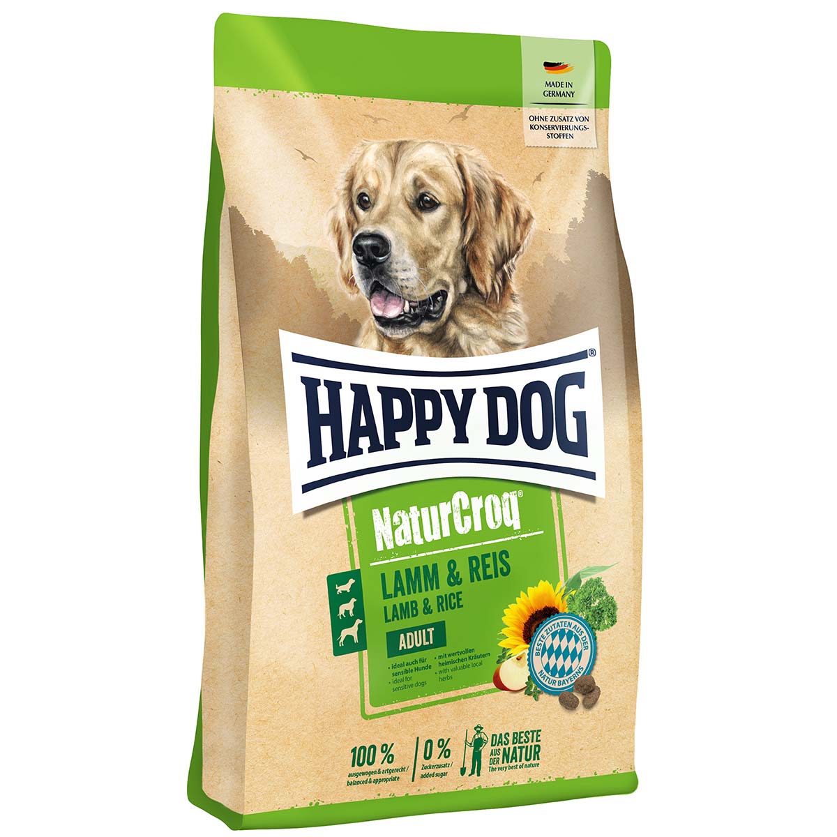 Happy Dog NaturCroq Lamm & Reis 15kg von Happy Dog