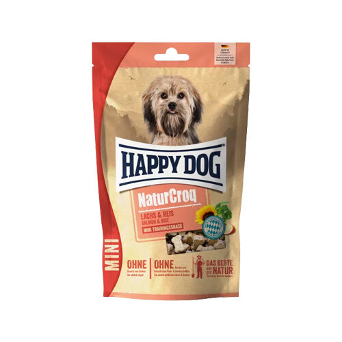 Happy Dog NaturCroq Mini Snack Lachs & Reis 100 g von Happy Dog
