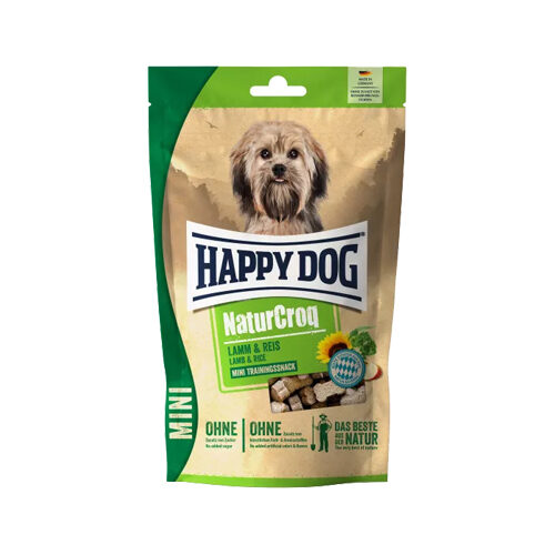Happy Dog NaturCroq Mini Snack Lamm & Reis – 100 g von Happy Dog