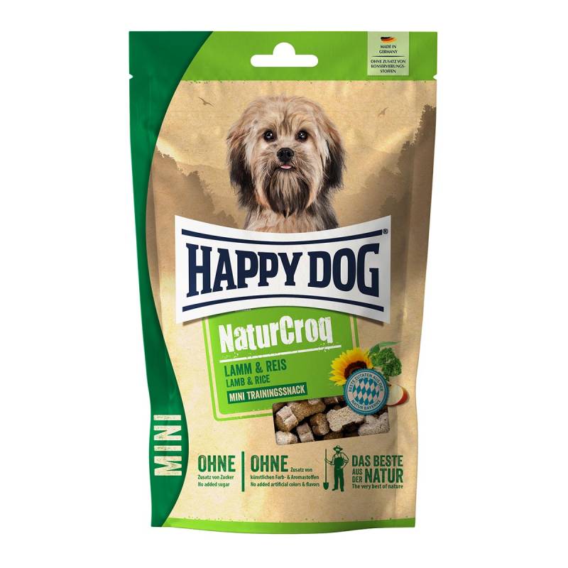 Happy Dog NaturCroq Mini Snack Lamm & Reis 5x100g von Happy Dog