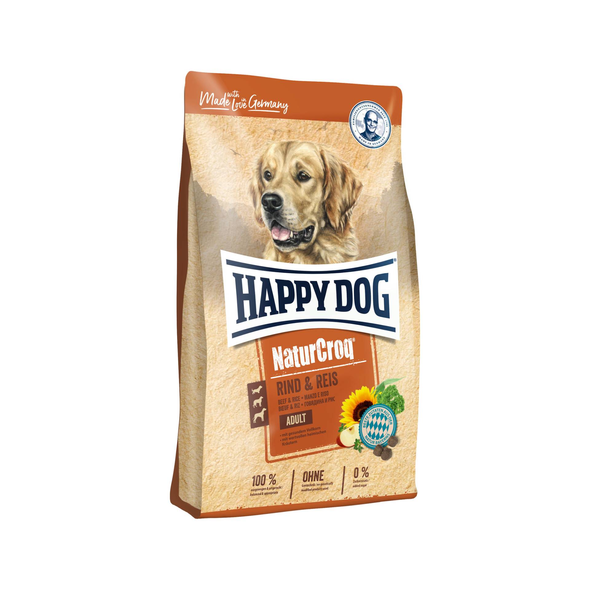 Happy Dog NaturCroq Rind & Reis - 11 kg von Happy Dog