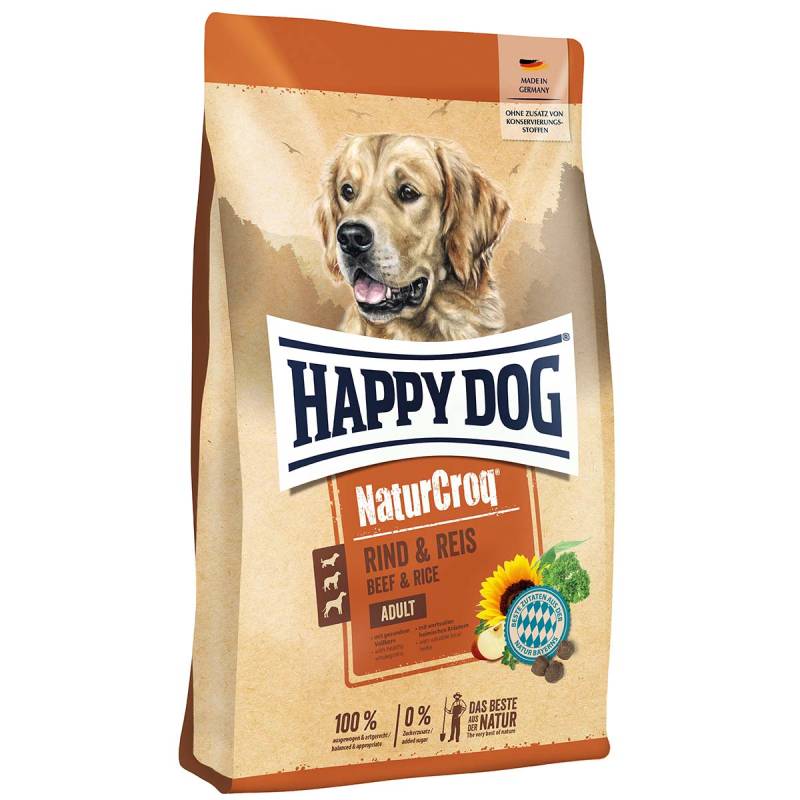 Happy Dog NaturCroq Rind & Reis 15kg von Happy Dog
