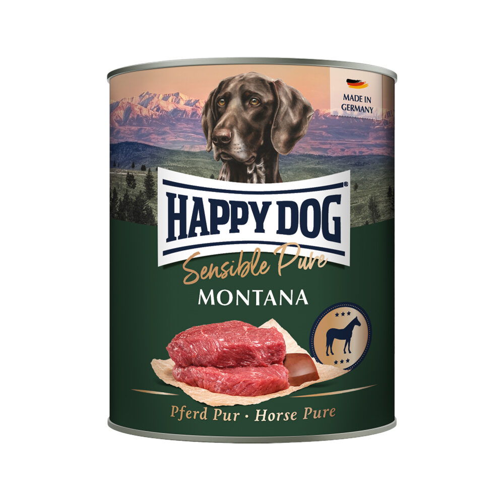 Happy Dog Sensible Pure Montana - Pferd - 6 x 400 g von Happy Dog