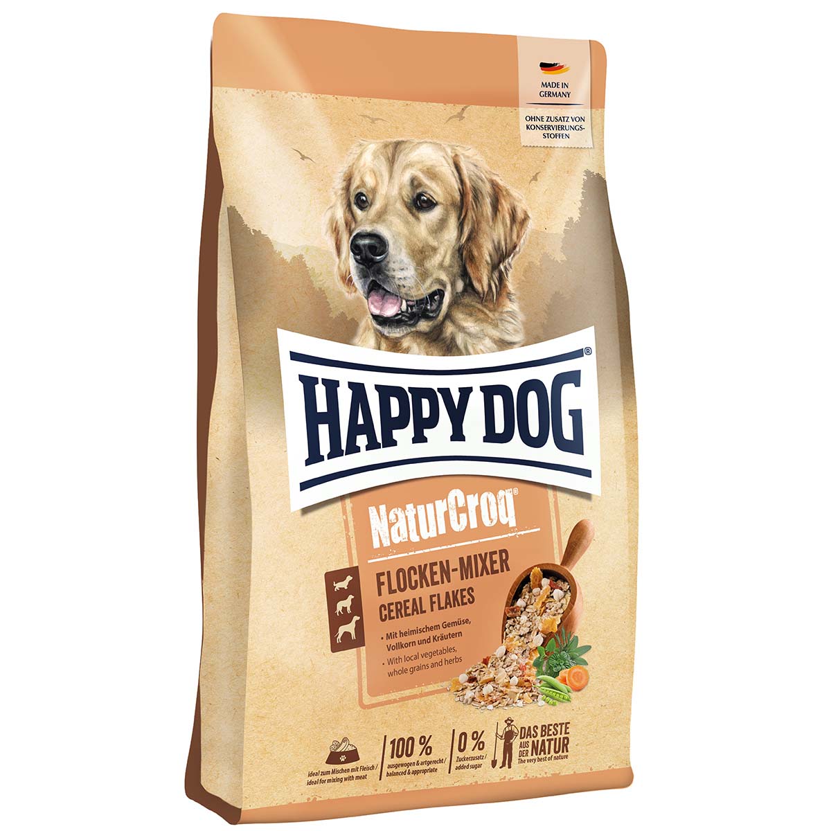 Happy Dog Premium NaturCroq Flocken Mixer 10kg von Happy Dog