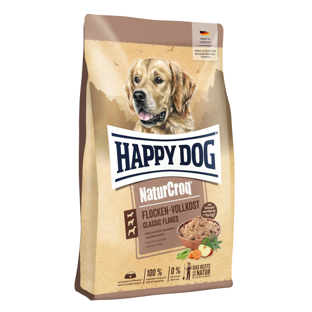 Happy Dog Premium NaturCroq Flocken Vollkost - 1,5 kg von Happy Dog