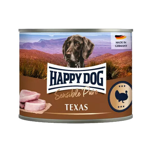 HappyDog Sensible Pure Texas - Truthahn - 6 x 400 g von Happy Dog