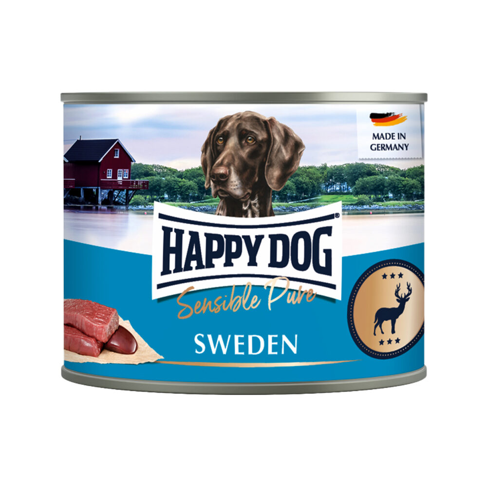 Happy Dog Sensible Pure Sweden - Wild - 6 x 400 g von Happy Dog