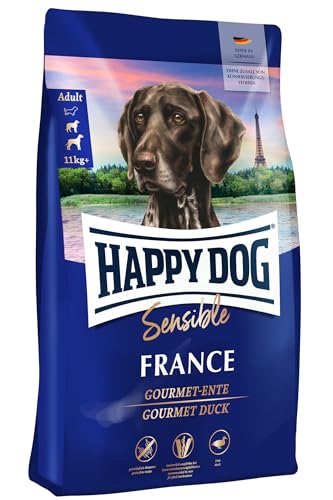 Happy Dog Sensible France - M - Trockenfutter, Hundefutter - Geschmacksrichtung Gourmet Ente - 11kg – Natural Life Concept Happy Dog Sensible France - M - Trockenfutter, Hundefutter - Geschmacksrichtung Gourmet Ente - 11kg – Natural Life Concept von Happy Dog
