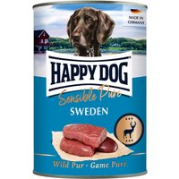Happy Dog Sensible Pure 6 x 400 g - Sweden (Wild Pur) von Happy Dog