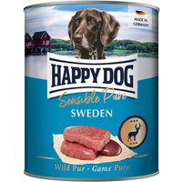 Happy Dog Sensible Pure 6 x 800 g - Sweden (Wild Pur) von Happy Dog