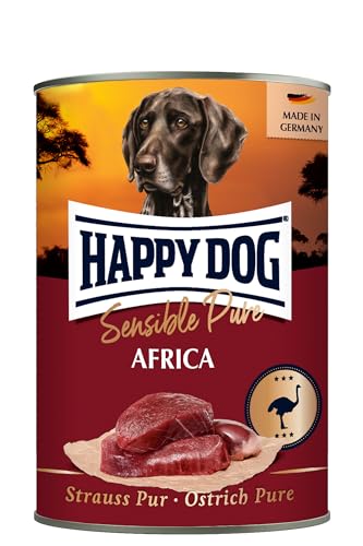 Happy Dog Sensible Pure Africa (Strauß) 12 x 400 g von Happy Dog