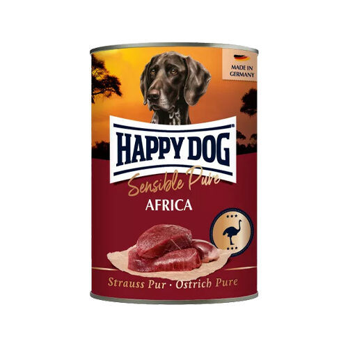 Happy Dog Sensible Pure Africa - Strauß - 12 x 400 g von Happy Dog