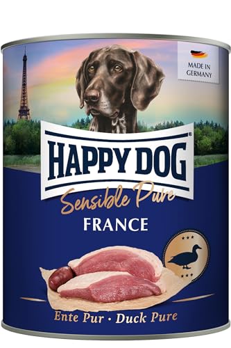 Happy Dog Sensible Pure France (Ente) 12 x 800 g von Happy Dog