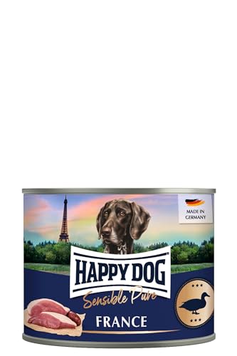 Happy Dog Sensible Pure France (Ente) M 18 x 200 g von Happy Dog