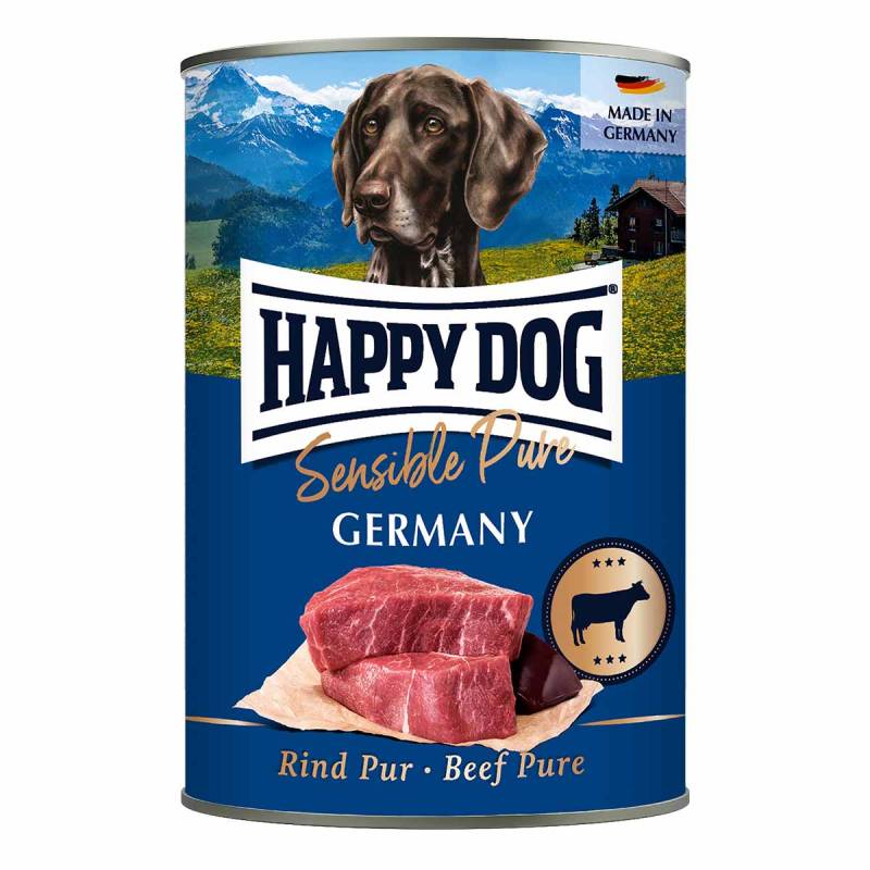 Happy Dog Sensible Pure Germany (Rind) 12x400g von Happy Dog