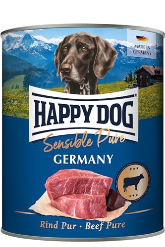 Happy Dog Sensible Pure Germany (Rind) 18 x 800 g von Happy Dog