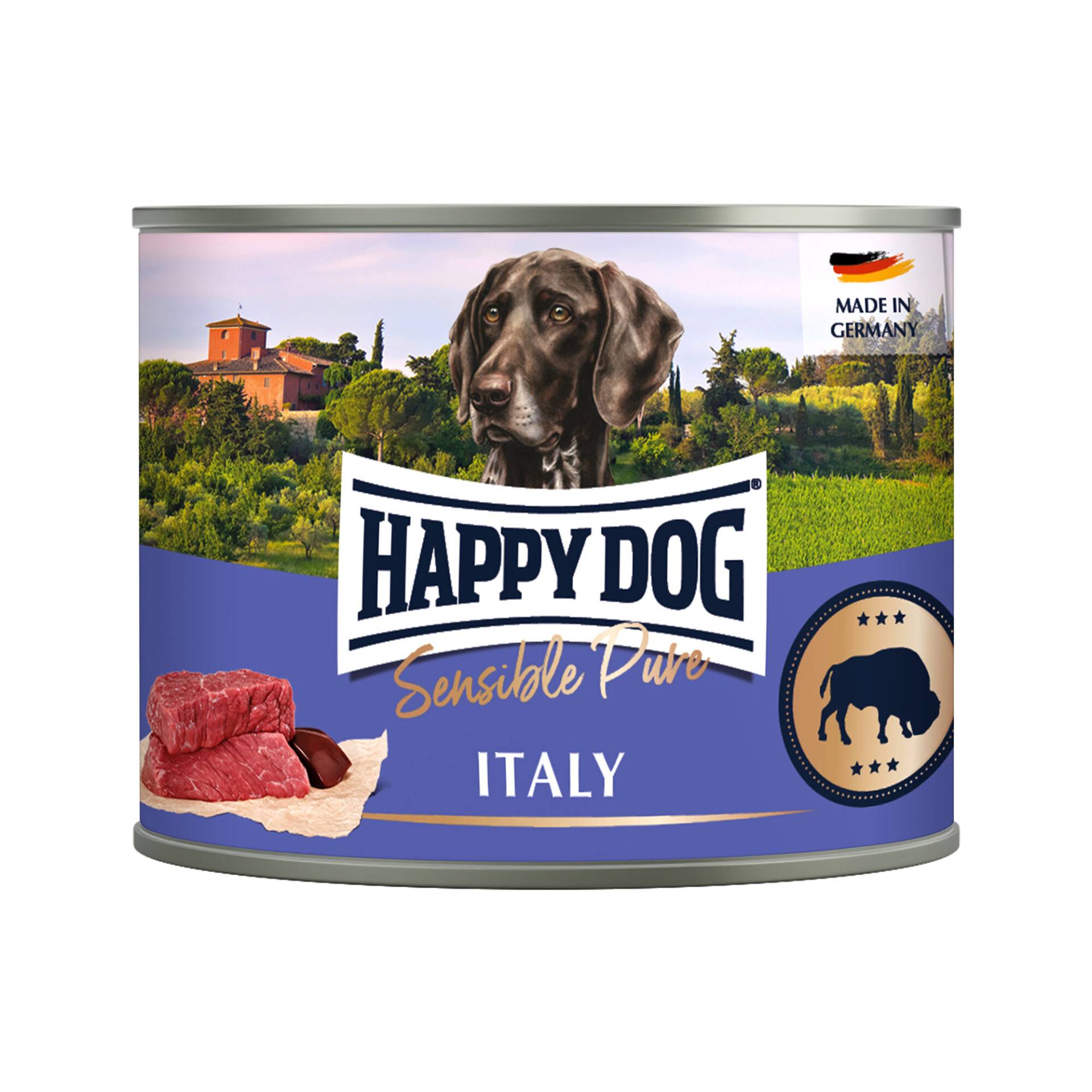 Happy Dog Sensible Pure Italy - Büffel - 12 x 200 g von Happy Dog