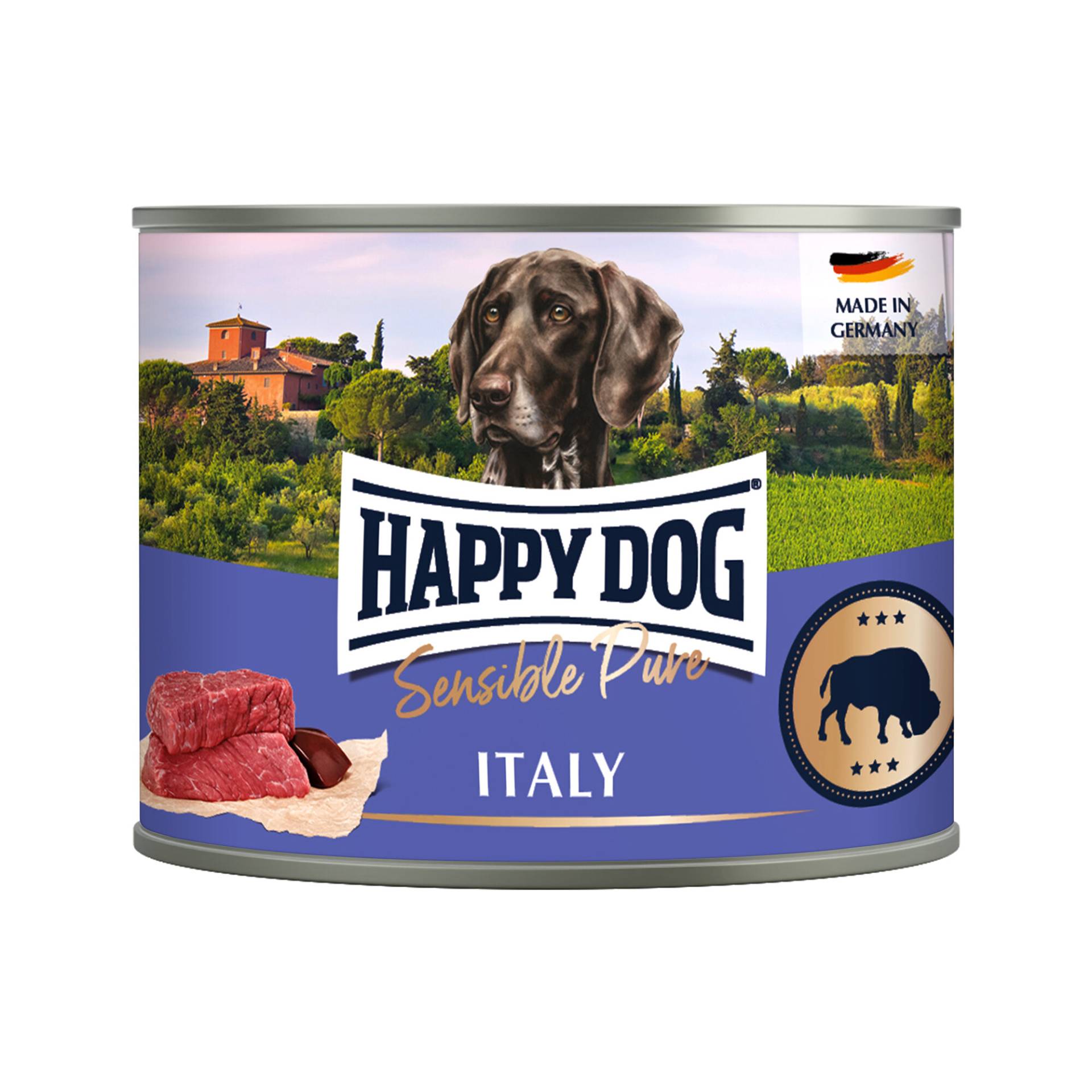 Happy Dog Sensible Pure Italy - Büffel - 6 x 800 g von Happy Dog