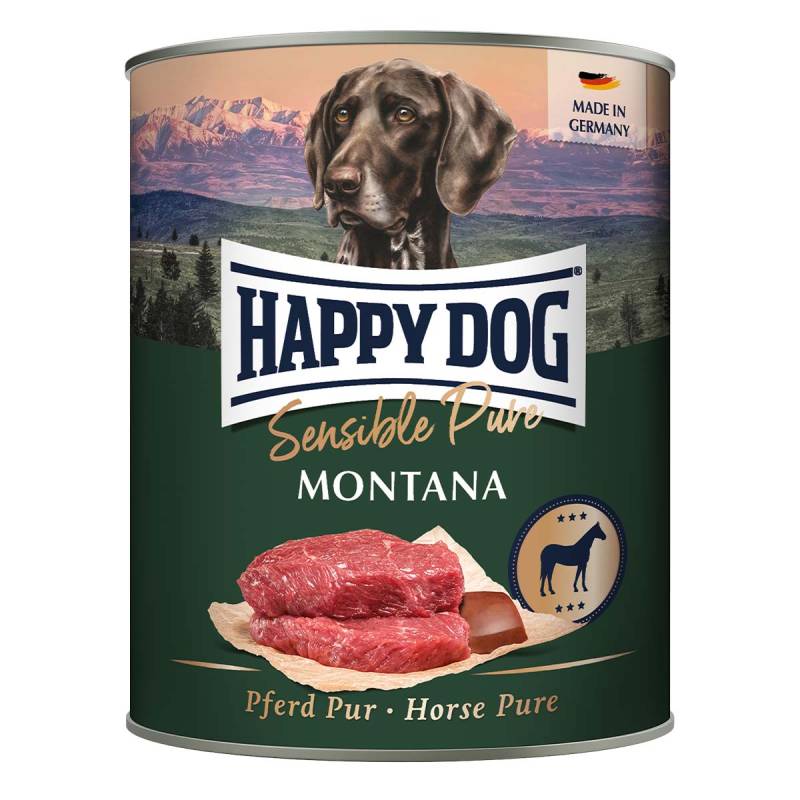 Happy Dog Sensible Pure Montana (Pferd) 12x800g von Happy Dog