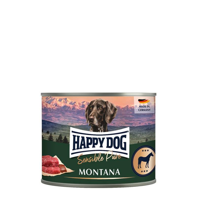 Happy Dog Sensible Pure Montana (Pferd) 6x200g von Happy Dog