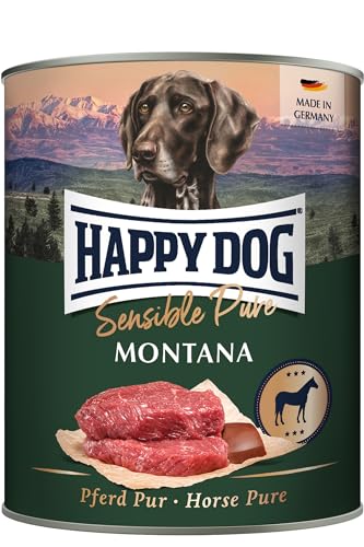 Happy Dog Sensible Pure Montana (Pferd) M 12 x 800 g von Happy Dog