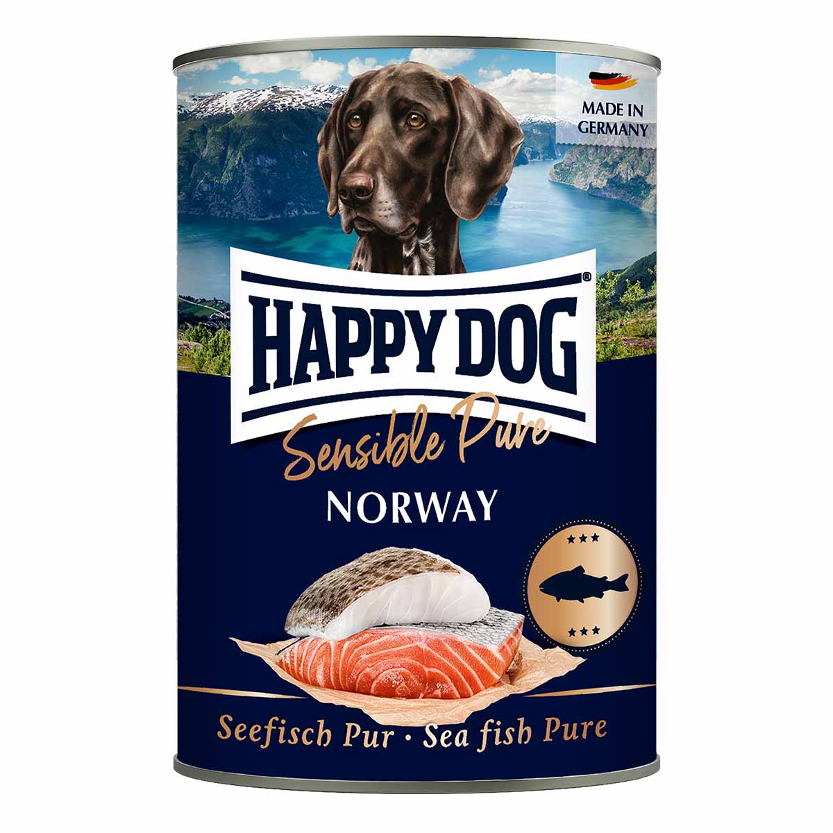 Happy Dog Sensible Pure Norway (Seefisch) 12x400g von Happy Dog