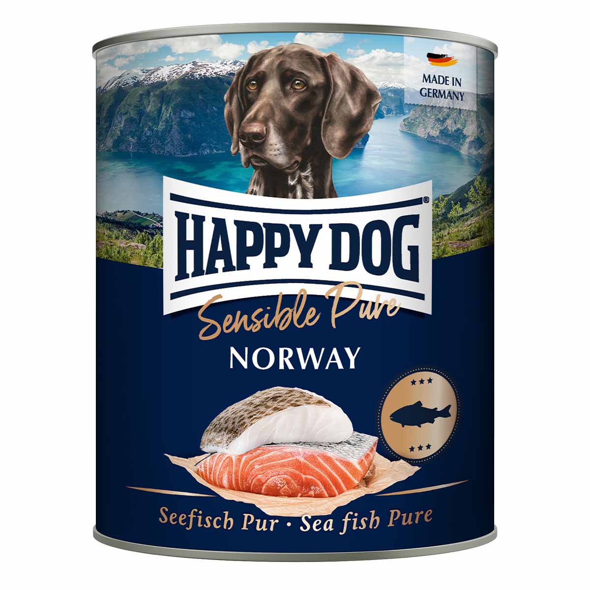 Happy Dog Sensible Pure Norway (Seefisch) 12x800g von Happy Dog
