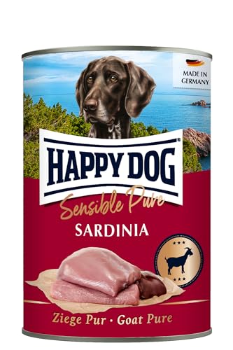 Happy Dog Sensible Pure Sardinia (Ziege) 12 x 400 g von Happy Dog