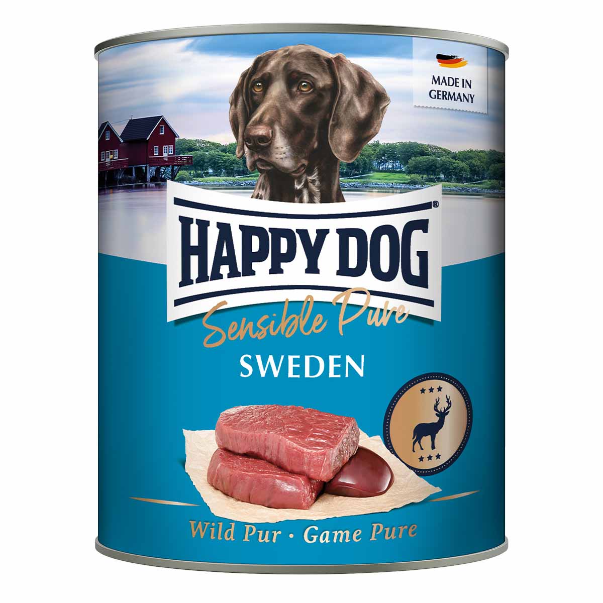 Happy Dog Sensible Pure Sweden (Wild) 6x800g von Happy Dog