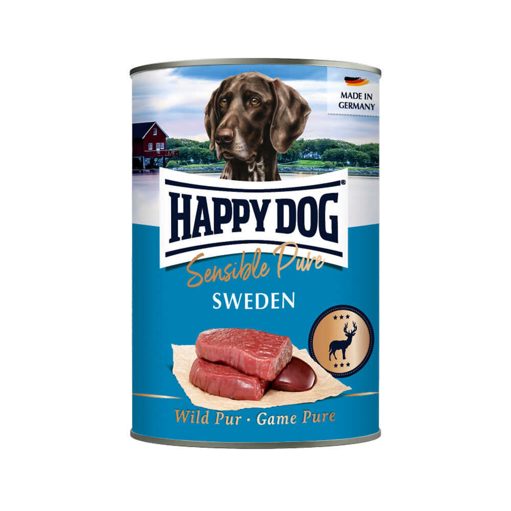 Happy Dog Sensible Pure Sweden - Wild - 12 x 400 g Happy Dog Sensible Pure Sweden - Wild - 12 x 400 g von Happy Dog