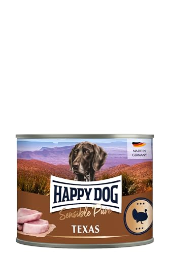 Happy Dog Sensible Pure Texas (Truthahn) M 12 x 200 g von Happy Dog