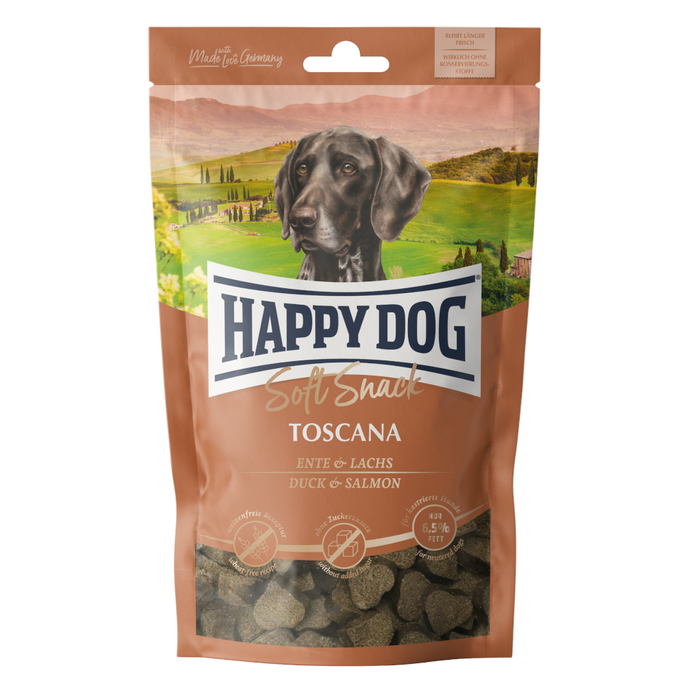 Happy Dog Soft Snack - Sparpaket: Toscana 3 x 100 g von Happy Dog