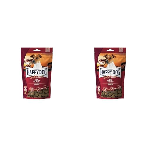 Happy Dog SoftSnack Mini Africa, 100 g (Packung mit 2) von Happy Dog
