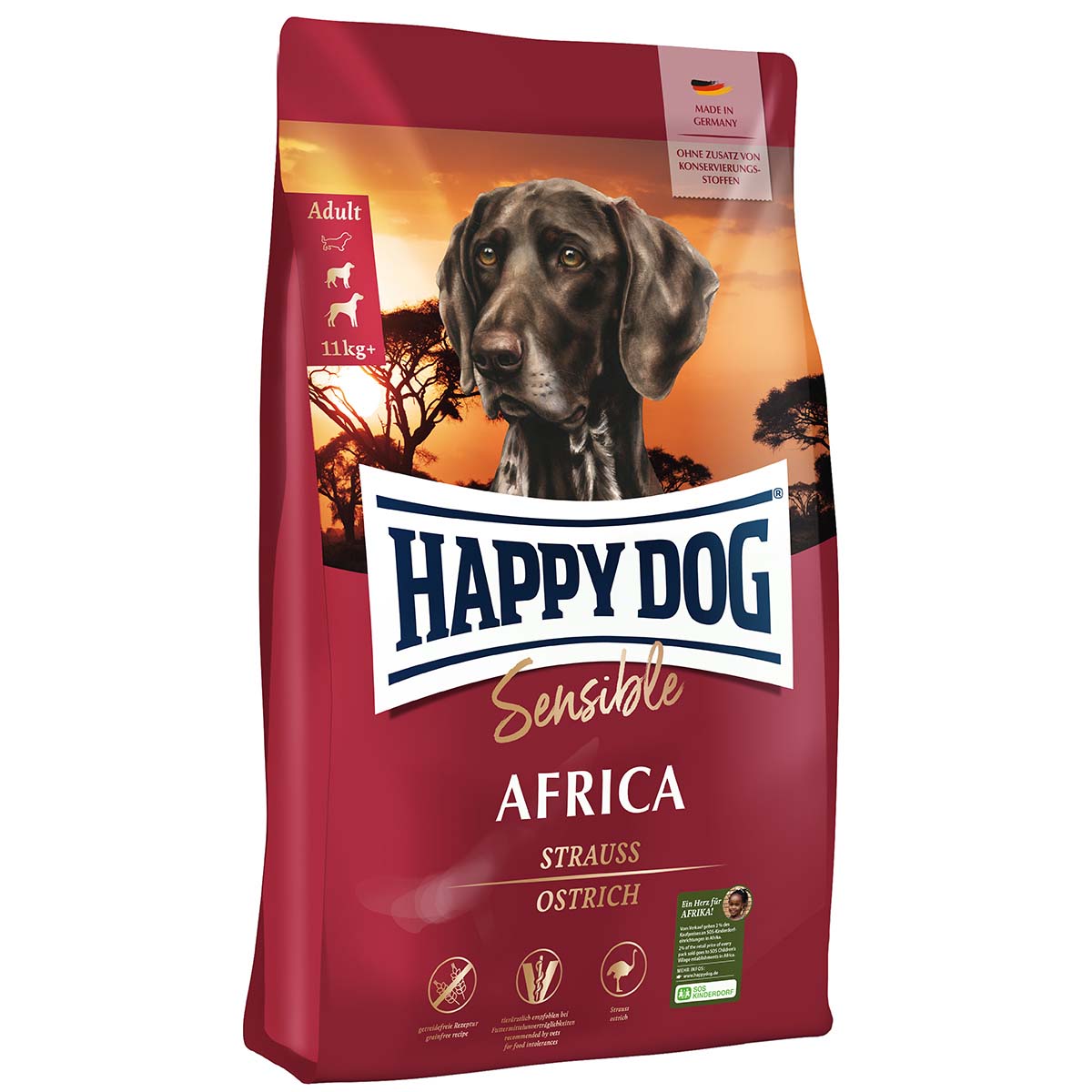 Happy Dog Supreme Sensible Africa 12,5kg von Happy Dog