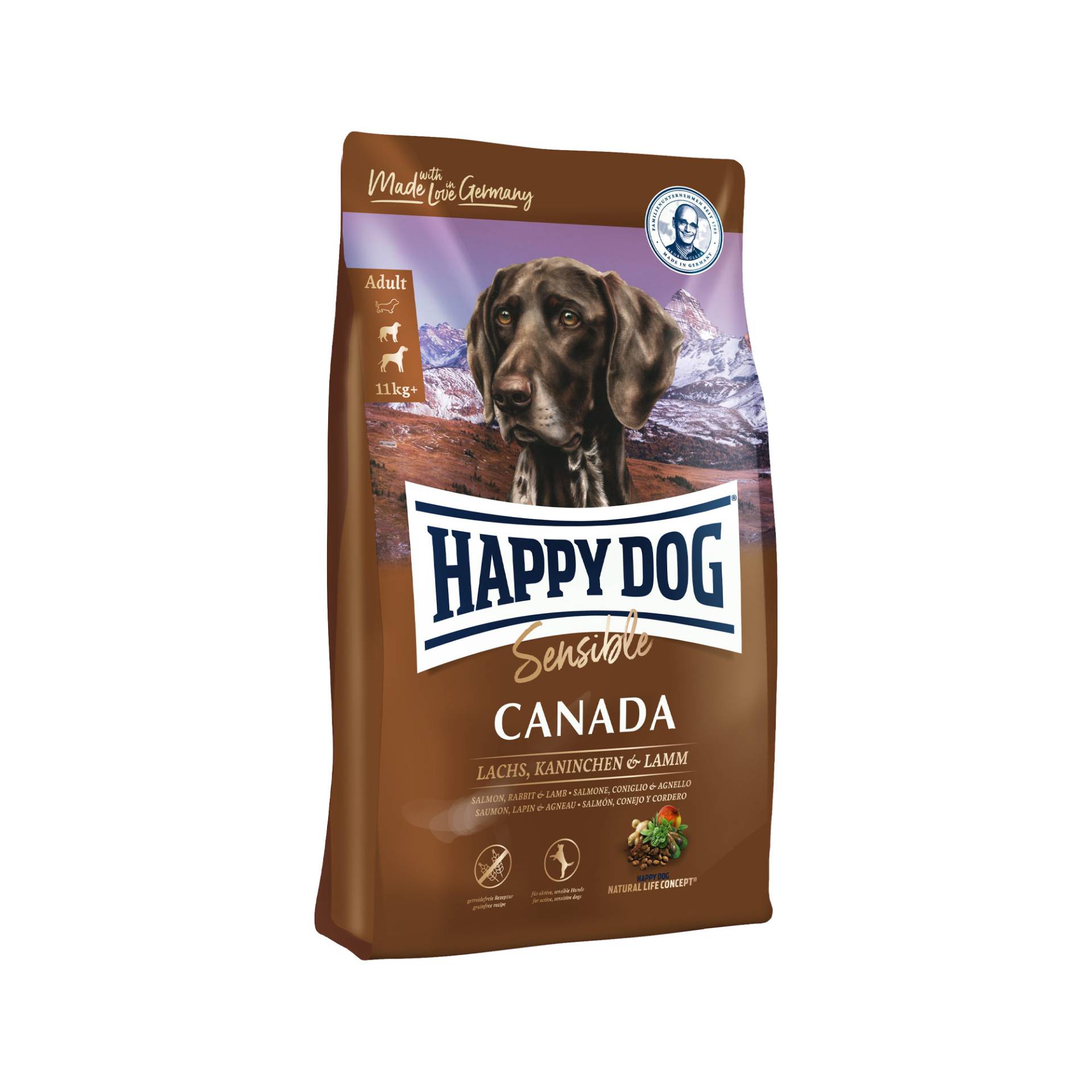 Happy Dog Supreme Sensible Canada Hundefutter - 11 kg von Happy Dog