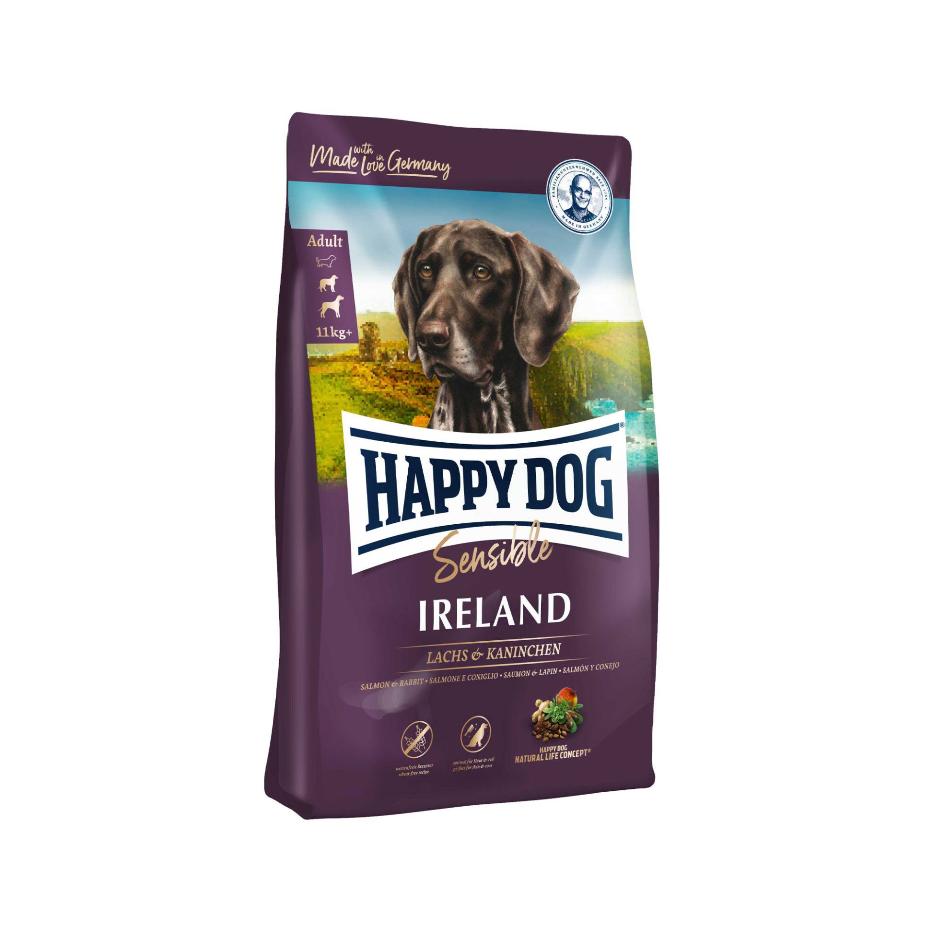 Happy Dog Supreme Sensible Irland Hundefutter - 1 kg von Happy Dog