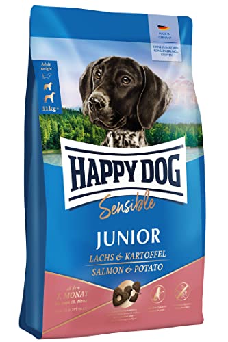 Happy Dog Supreme Sensible Junior Huhn, Lachs & Kartoffel 4 kg von Happy Dog