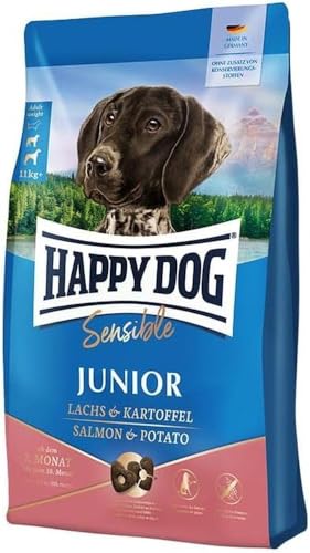 Happy Dog Supreme Sensible Junior Huhn, Lachs & Kartoffel 4 kg von Happy Dog