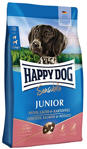 Happy Dog Supreme Sensible Junior Huhn, Lachs & Kartoffel 10 kg von Happy Dog