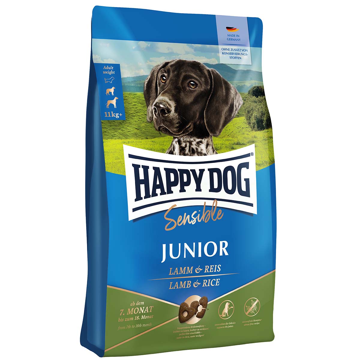 Happy Dog Supreme Sensible Junior Lamm & Reis 2x10kg von Happy Dog