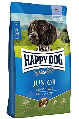 Happy Dog Alleinfuttermittel für Junghunde ab dem 7. Lebensmonat, Arttypisch, 4 kg von Happy Dog