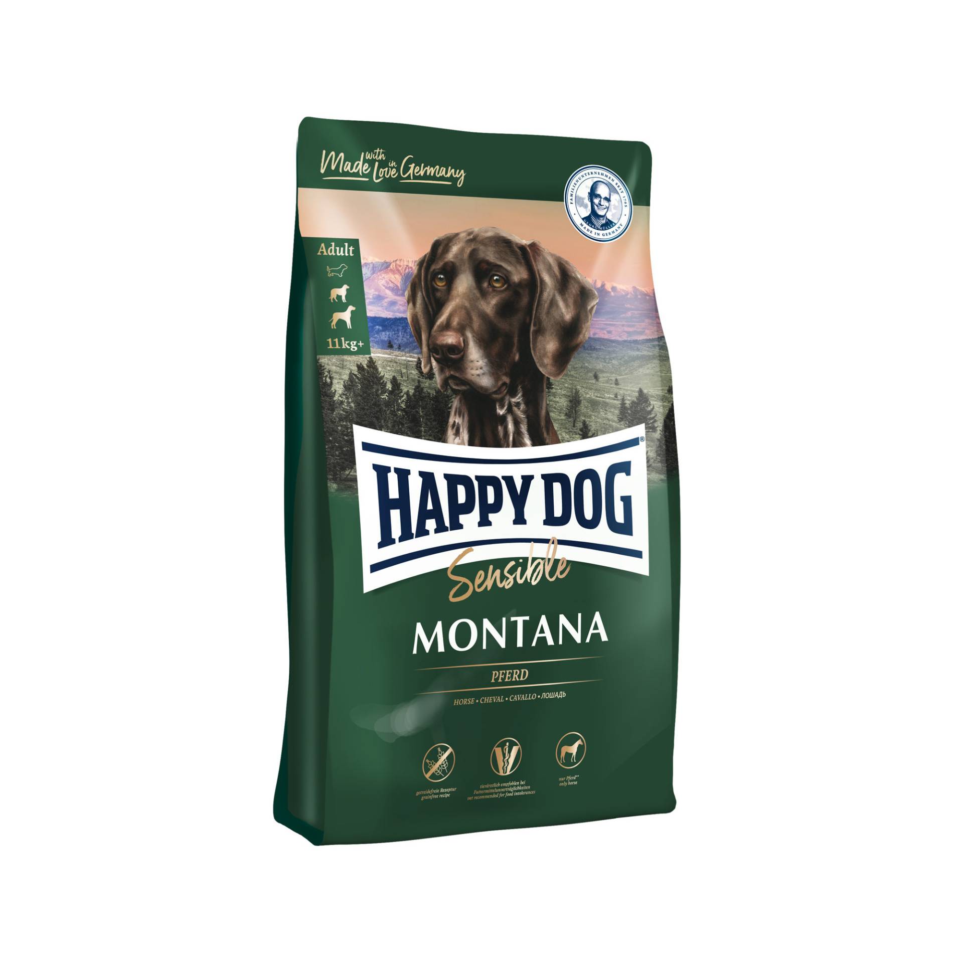 Happy Dog Supreme Sensible Montana Hundefutter - 1 kg von Happy Dog