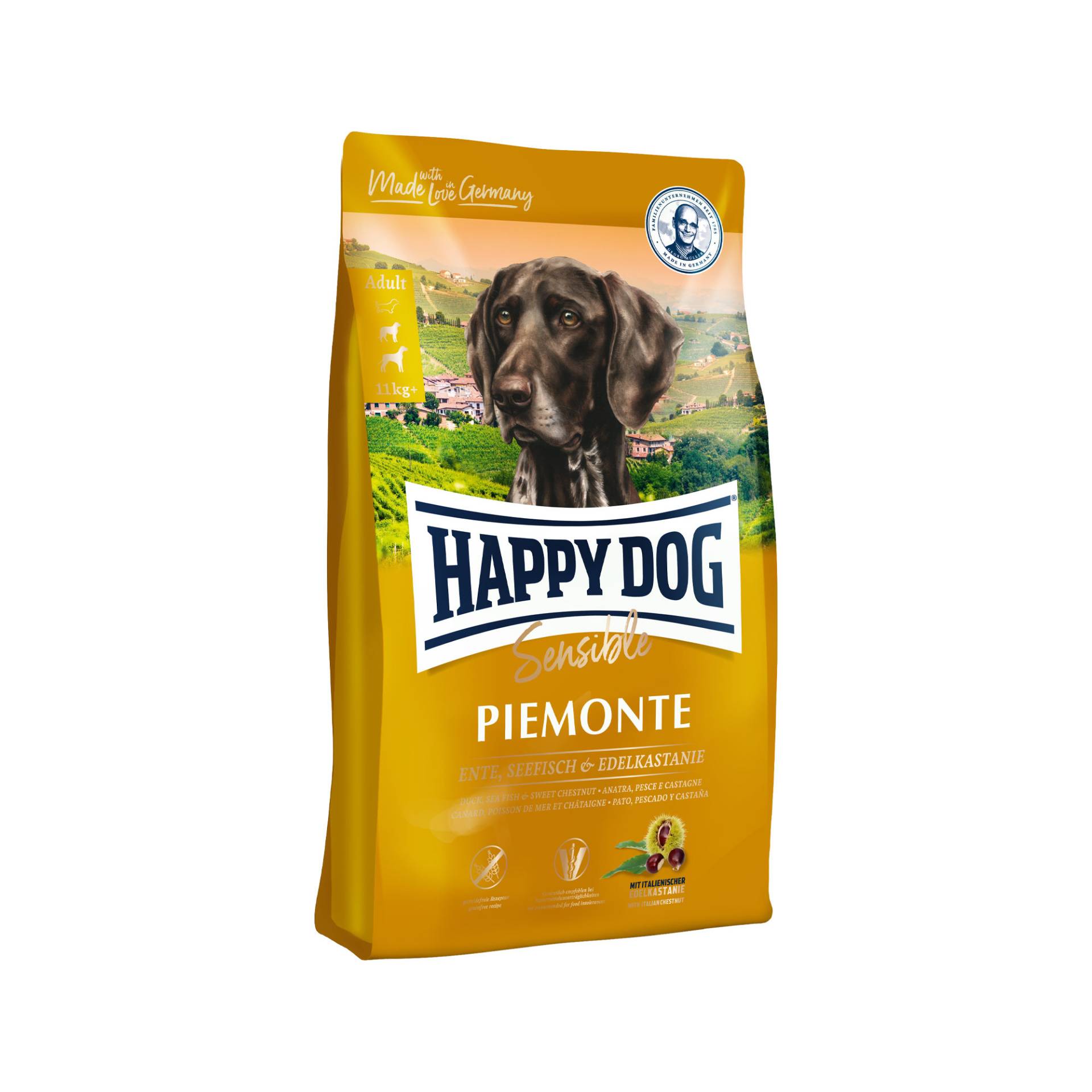 Happy Dog Supreme Sensible Piemonte Hundefutter - 4 kg Happy Dog Supreme Sensible Piemonte Hundefutter - 4 kg von Happy Dog