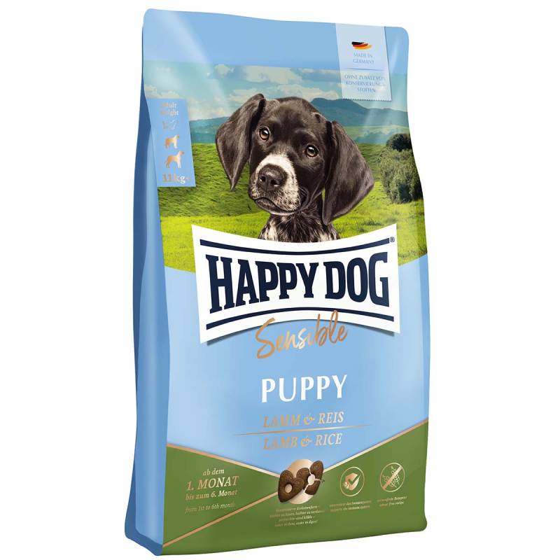 Happy Dog Supreme Sensible Puppy Lamm & Reis 10kg von Happy Dog