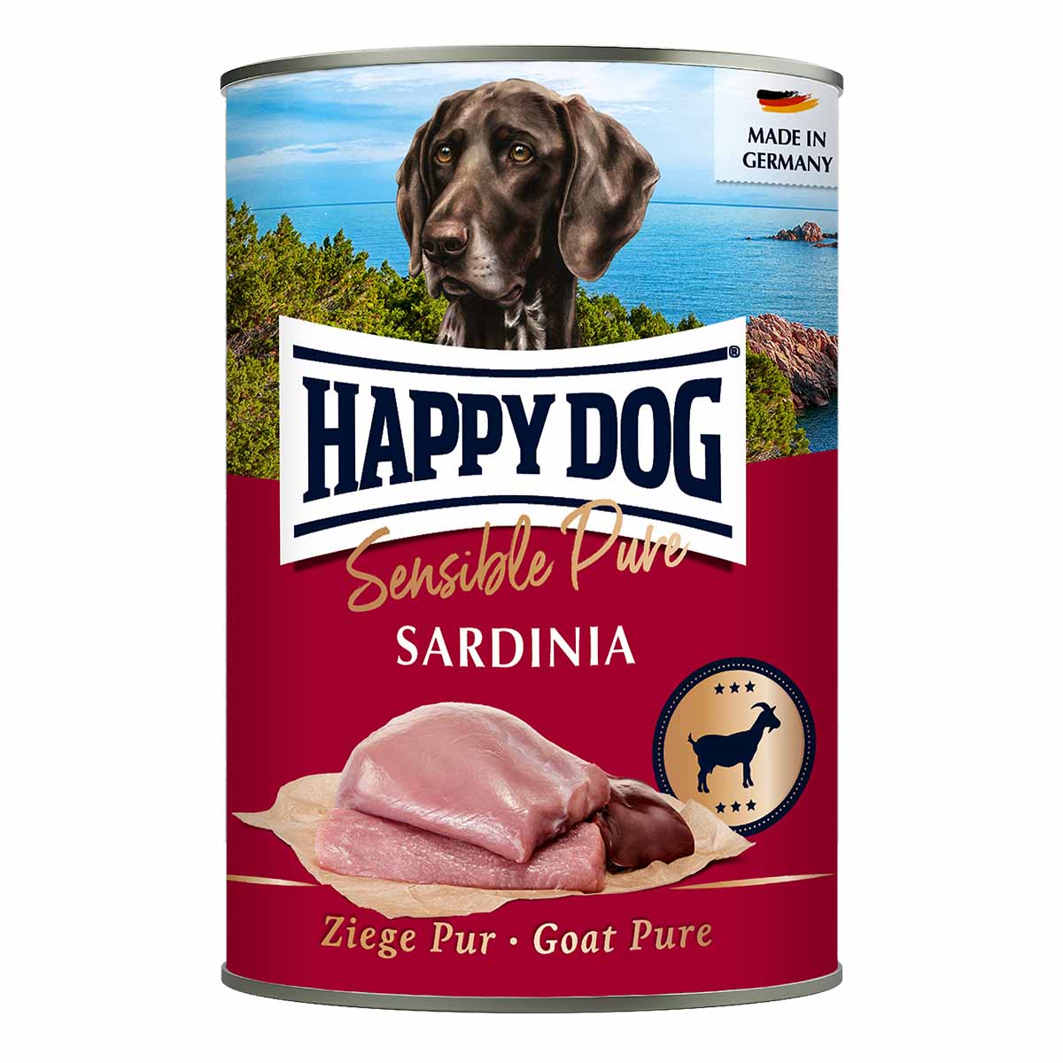 Happy Dog Sensible Pure Sardinia (Ziege) 12x400g von Happy Dog
